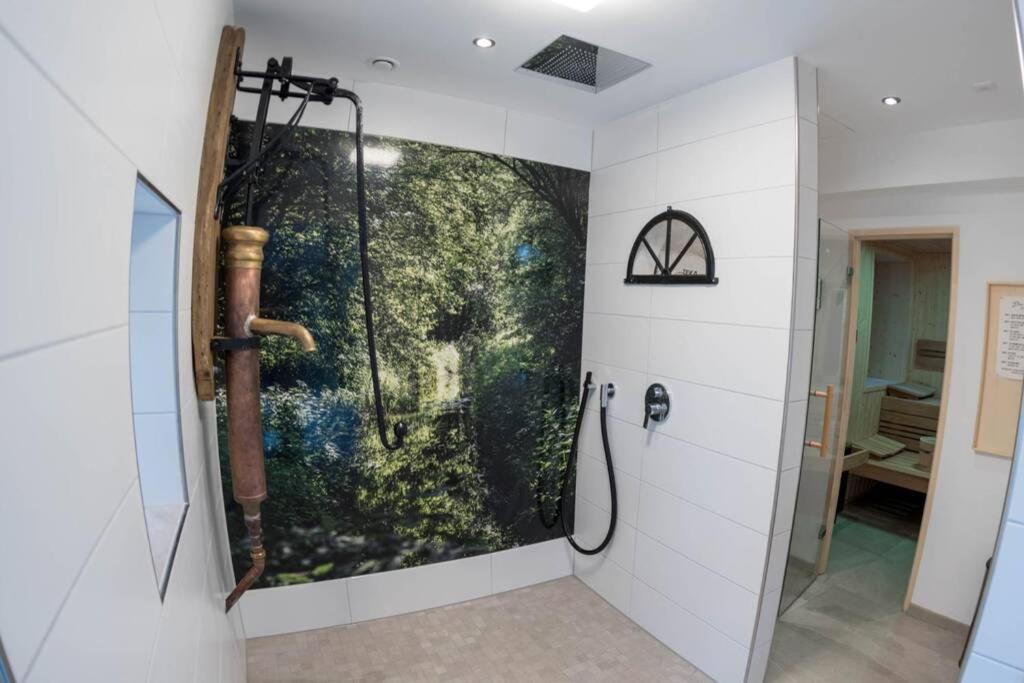 Zum Heuerling Ferienwohung Im Alten Stall Mit Sauna Versmold Exterior photo