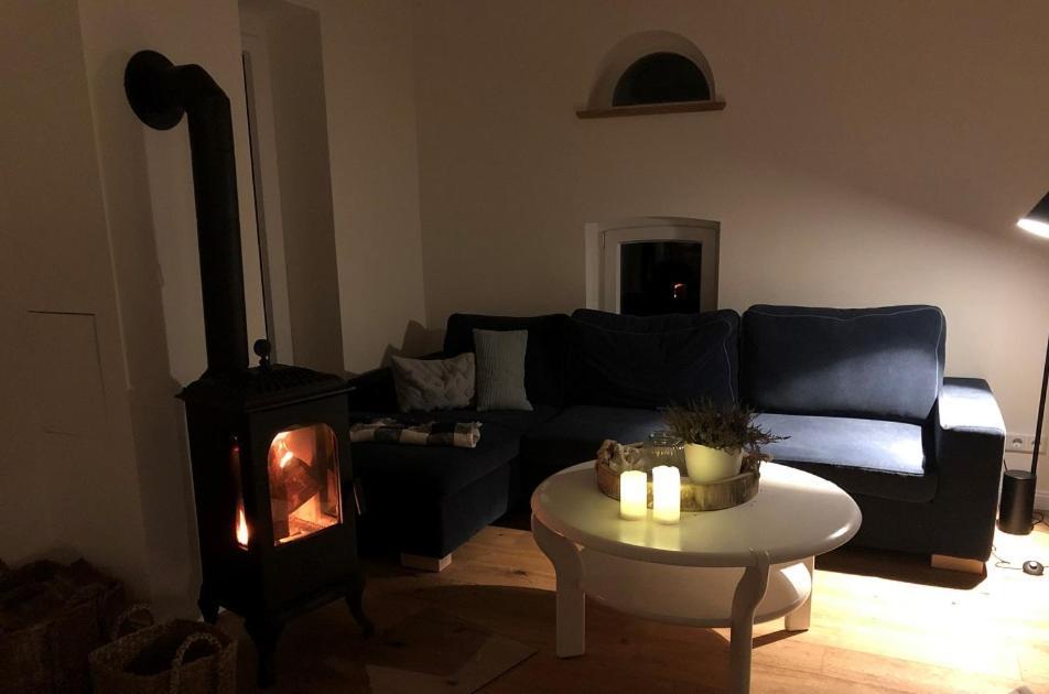 Zum Heuerling Ferienwohung Im Alten Stall Mit Sauna Versmold Exterior photo